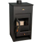 Prity Poêle à bois en fonte 10 kW K2CP Prity Poêle à bois en fonte 10 kW K2CP
