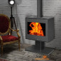 Poêle à Bois sur pied Prill 10 kW Sannover Poêle à Bois sur pied Prill 10 kW Sannover