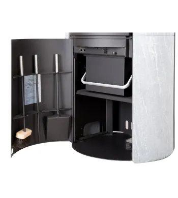 HETA SL 510 steel wood stove – Modern design and high efficiency