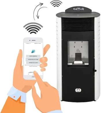 Poêle à granulés Siberia New 18 kW Wi-Fi | STUFE A PELLET ITALIA