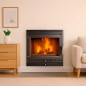 EIDER BIOMASA Aurora Eco Iron 70 – Wood Insert 13.43 kW with Ventilation