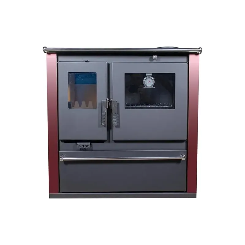 EEK A+ Verso CS Plus – Poêle de cuisine à bois 7,7 kW Bordo