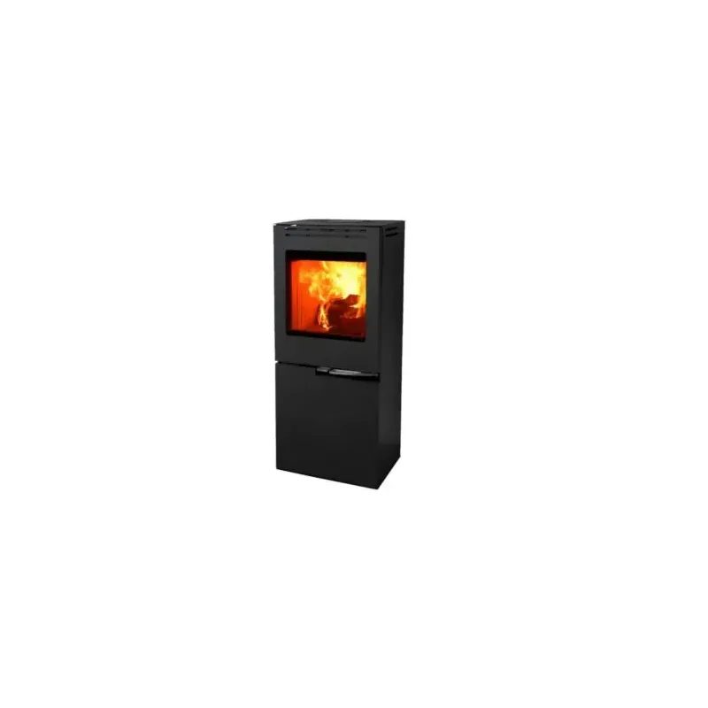 Aduro H5 Poêle hybride bois et pellets – 7 kW Chauffage performant et design