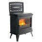 Godin REVIN TOP 9 kW Wood Stove | Cast Iron Heating System Made in France