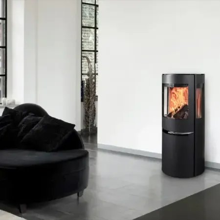 ADURO H1 hybride zwarte houtkachel, 7 kW | Aduro Hybride