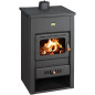 Prity Poêle à bois en fonte 10 kW K2CP Prity Poêle à bois en fonte 10 kW K2CP