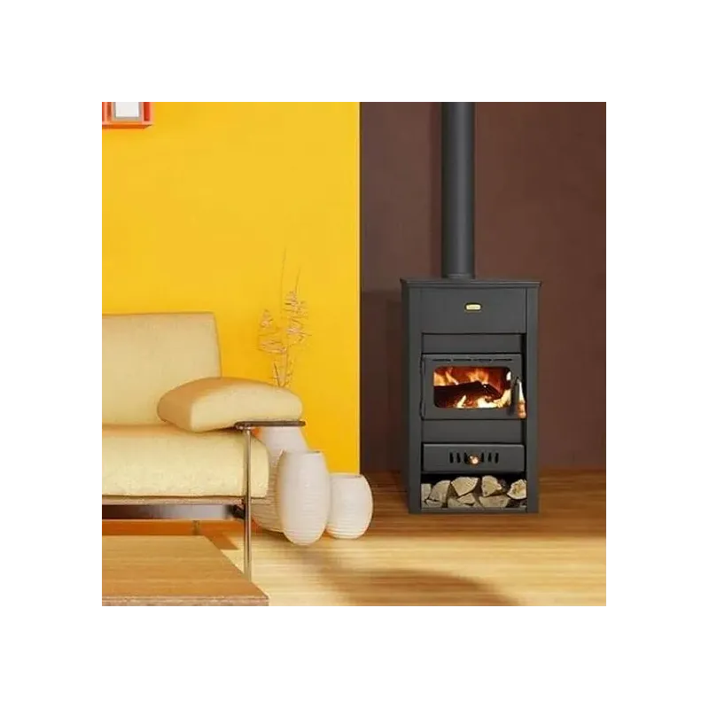 Prity Poêle à bois en fonte 10 kW K2CP Prity Poêle à bois en fonte 10 kW K2CP
